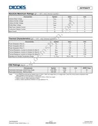 ZXTP2027FTA Datasheet Page 2