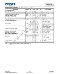ZXTP2027FTA Datasheet Page 4