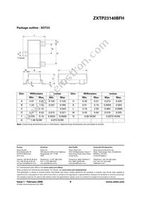 ZXTP23140BFHTA Datasheet Page 6