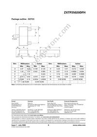 ZXTP25020DFHTA Datasheet Page 6