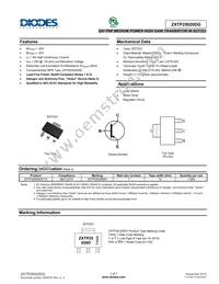 ZXTP25020DGTA Datasheet Cover