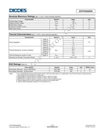 ZXTP25020DGTA Datasheet Page 2