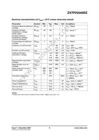 ZXTP25040DZTA Datasheet Page 5