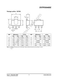 ZXTP25040DZTA Datasheet Page 7