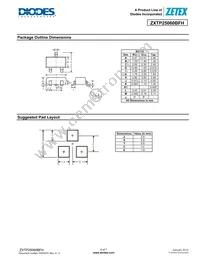 ZXTP25060BFHTA Datasheet Page 6