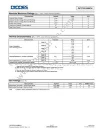 ZXTP25100BFHTA Datasheet Page 2
