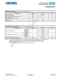 ZXTP25100CFHTA Datasheet Page 2
