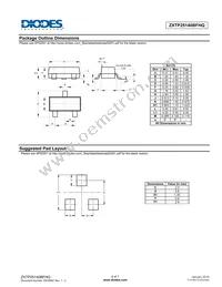 ZXTP25140BFHQTA Datasheet Page 6