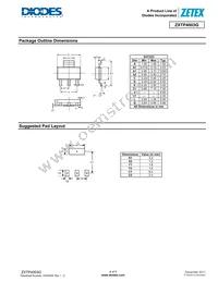ZXTP4003GTA Datasheet Page 4