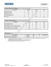 ZXTP5240F-7 Datasheet Page 2