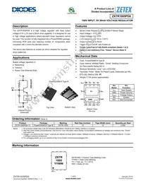 ZXTR1005PD8-13 Datasheet Cover