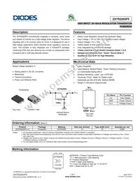 ZXTR2005P5-13 Datasheet Cover