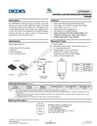 ZXTR2008P5-13 Datasheet Cover