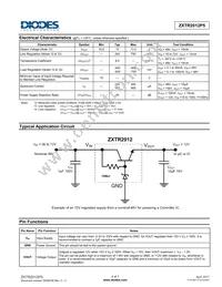 ZXTR2012P5-13 Datasheet Page 4