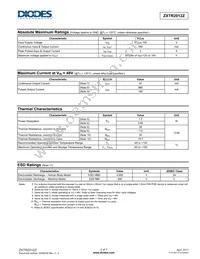ZXTR2012Z-13 Datasheet Page 2