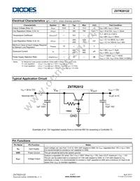 ZXTR2012Z-13 Datasheet Page 4