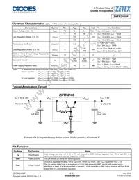 ZXTR2108F-7 Datasheet Page 4