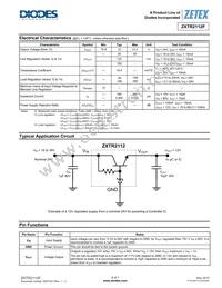 ZXTR2112F-7 Datasheet Page 4