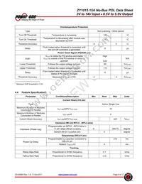 ZY1015G-T3 Datasheet Page 5