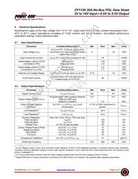 ZY1120G-T3 Datasheet Page 3