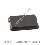 ABM2-25.000MHZ-D4Y-T