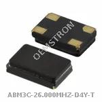 ABM3C-26.000MHZ-D4Y-T