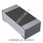 CR0603-J/-2R4ELF