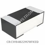 CRCW04022M70FKED