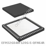 EFM32G840F128G-E-QFN64R