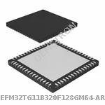 EFM32TG11B320F128GM64-AR