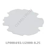 LP0004/01-LI2000-0.25