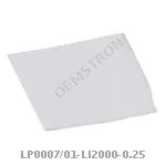 LP0007/01-LI2000-0.25