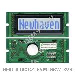 NHD-0108CZ-FSW-GBW-3V3