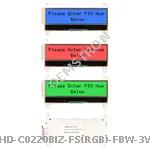 NHD-C0220BIZ-FS(RGB)-FBW-3VM
