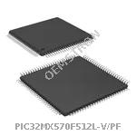 PIC32MX570F512L-V/PF