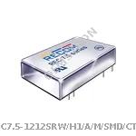 REC7.5-1212SRW/H1/A/M/SMD/CTRL