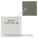 XC5VSX50T-1FF1136C